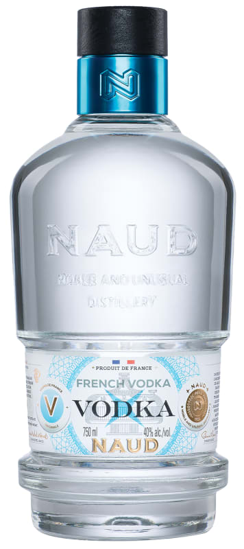 Naud French Vodka Front Bottle Shot