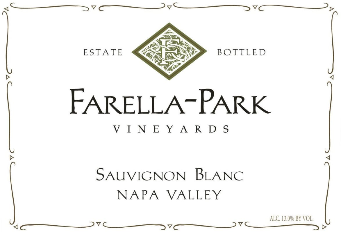 Farella Napa Valley Estete Sauvignon Blanc 2010 Front Label