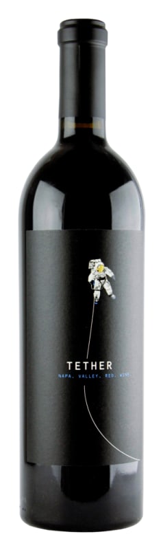 Tether Cabernet Sauvignon 2023 Front Bottle Shot