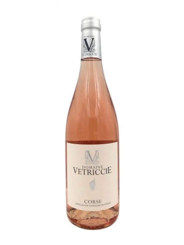 Domaine Vetriccie Corse Rose 2018 Front Bottle Shot