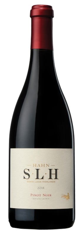 Hahn SLH Pinot Noir 2018 Front Bottle Shot