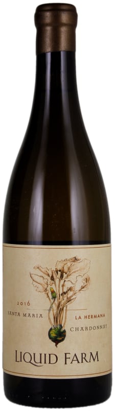Liquid Farm La Hermana Chardonnay 2016 Front Bottle Shot