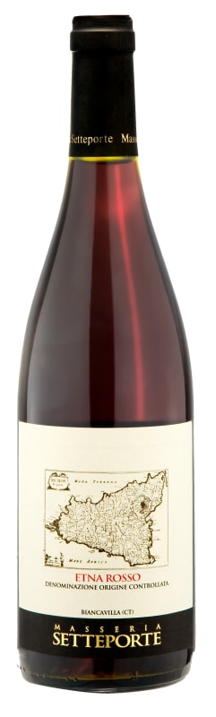 Masseria Setteporte Etna Rosso 2017 Front Bottle Shot