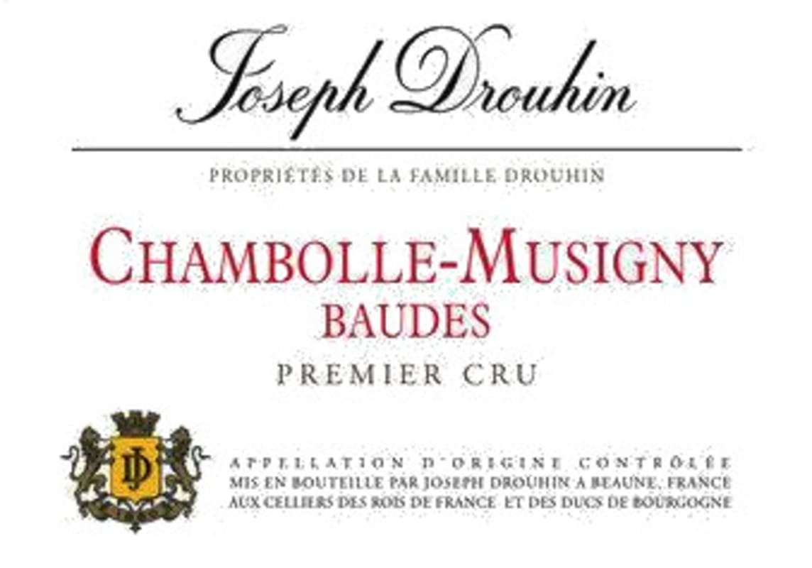 Joseph Drouhin Chambolle-Musigny Baudes Premier Cru 2011 Front Label