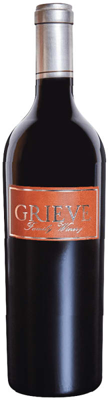 Grieve Family Winery Merlot 2012 Front Bottle Shot