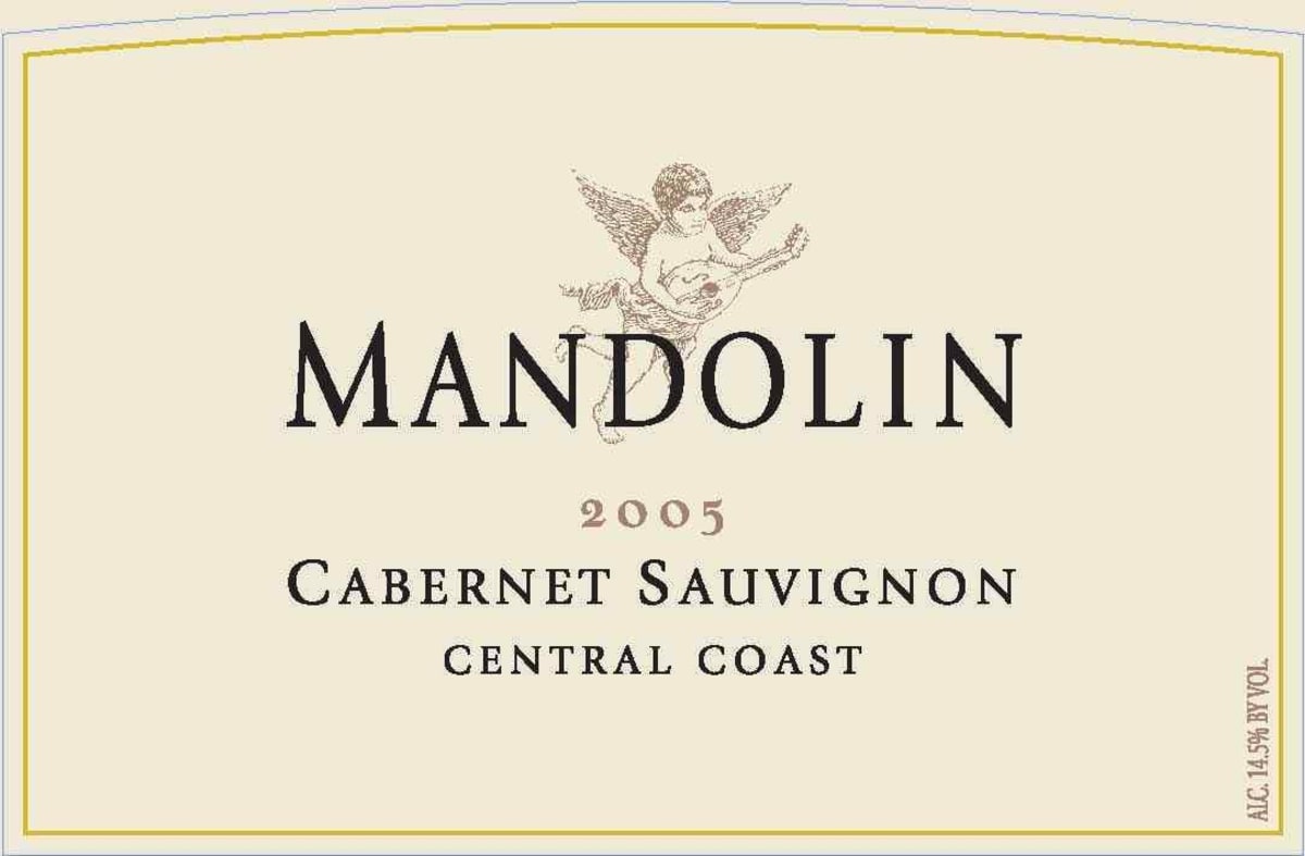 Mandolin Cabernet Sauvignon 2005 Front Label
