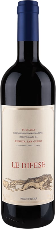 Tenuta San Guido Le Difese Toscana 2022 Front Bottle Shot
