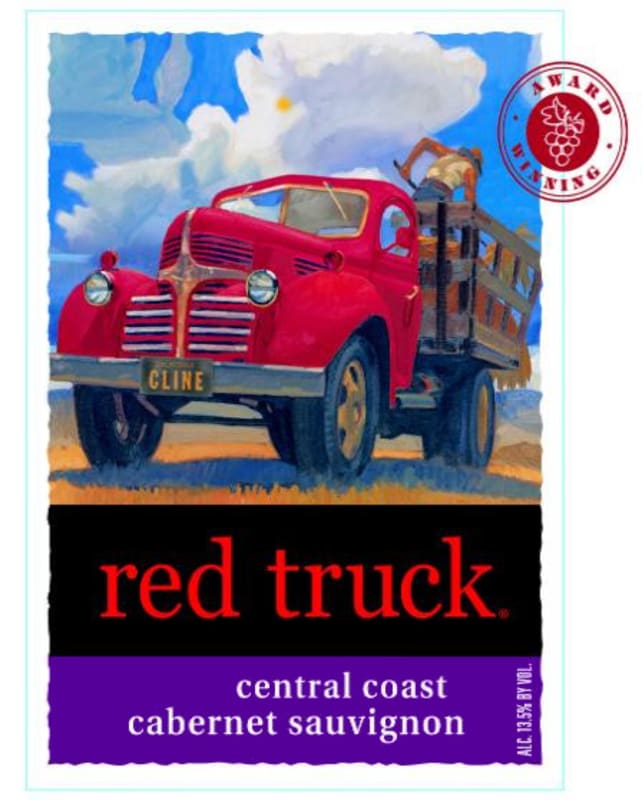 Red Truck Winery Cabernet Sauvignon 2010 Front Label