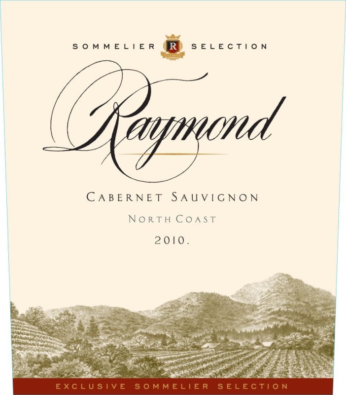 Raymond Sommelier Selection Cabernet Sauvignon 2010 Front Label
