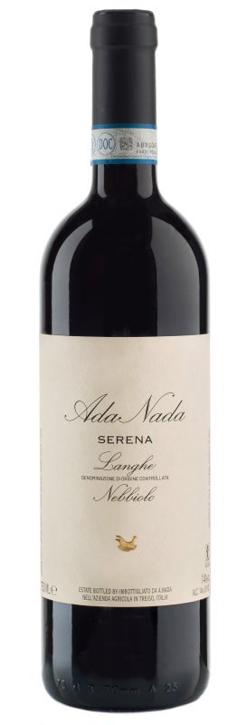 Ada Nada Langhe Nebbiolo Serena 2021 Front Bottle Shot