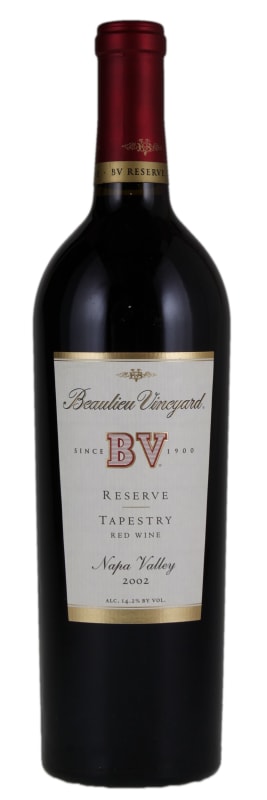 Beaulieu Vineyard Reserve Tapestry 2002 Front Bottle Shot