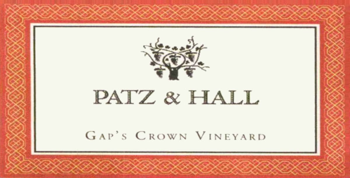 Patz & Hall Gap's Crown Vineyard Pinot Noir 2008 Front Label