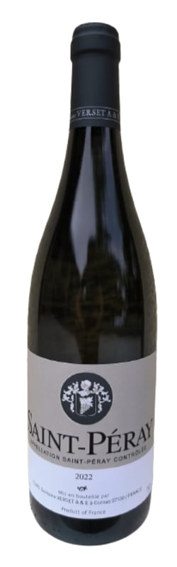 A & E Verset Saint-Peray 2022 Front Bottle Shot