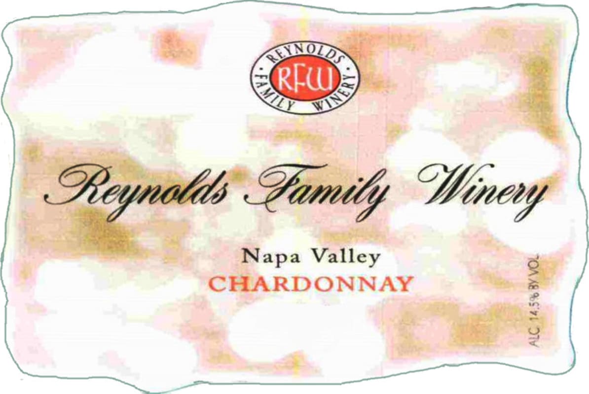 Reynolds Family Winery Chardonnay 2007 Front Label