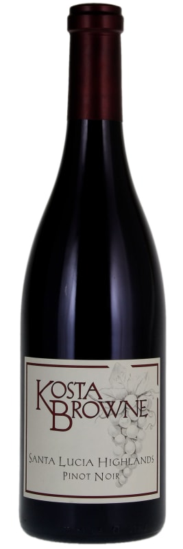 Kosta Browne Santa Lucia Highlands Pinot Noir 2018 Front Bottle Shot