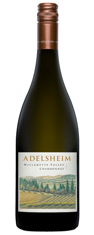 Adelsheim Willamette Valley Chardonnay 2020 Front Bottle Shot