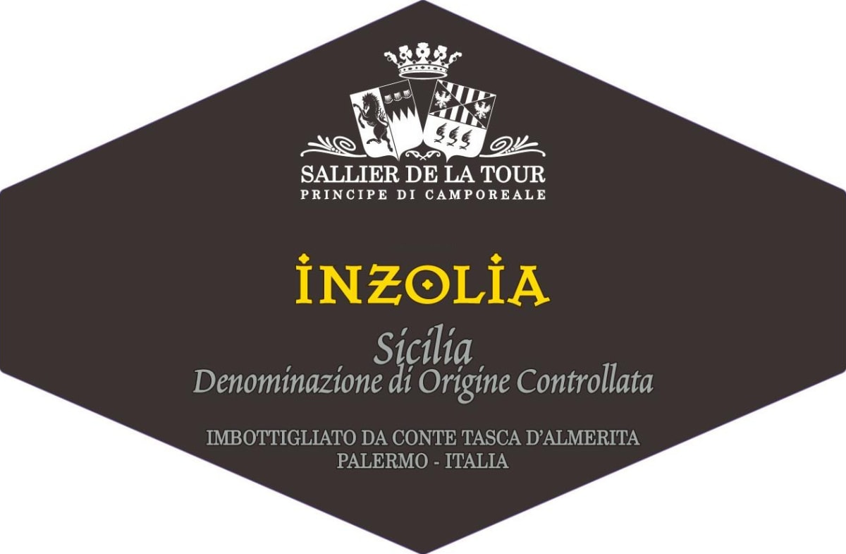 Sallier de La Tour Inzolia 2015 Front Label