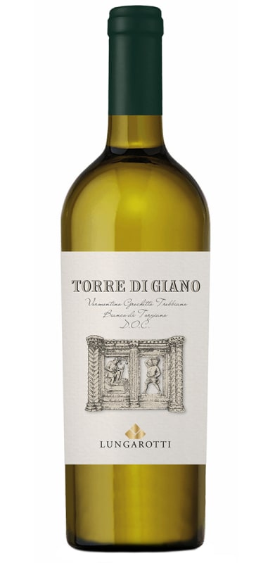 Lungarotti Torre di Giano Bianco 2021 Front Bottle Shot
