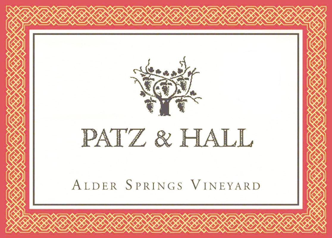 Patz & Hall Alder Springs Vineyard Pinot Noir 2013 Front Label
