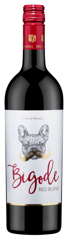 DFJ Vinhos Bigode Red Blend 2019 Front Bottle Shot