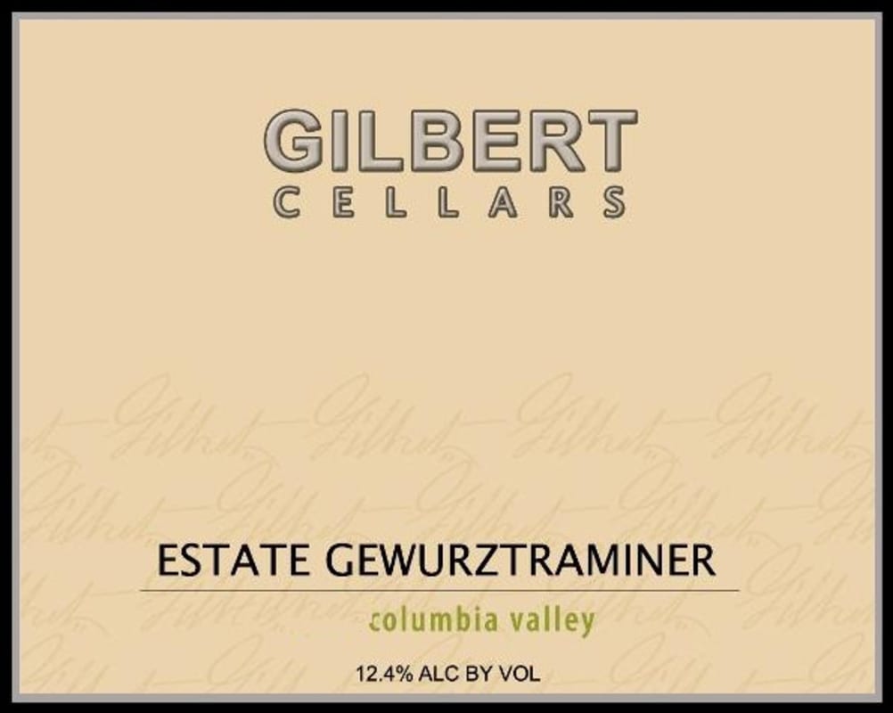 Gilbert Cellars Gewurztraminer 2009 Front Label