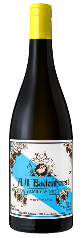 Badenhorst Family White Blend 2018 Front Bottle Shot
