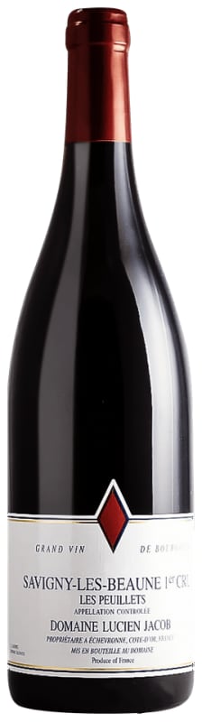 Domaine Lucien Jacob Savigny-Les-Beaune Les Peuillets Premier Cru 2021 Front Bottle Shot