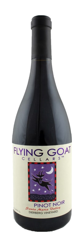 Flying Goat Cellars Dierberg Vineyard Pinot Noir 2014 Front Bottle Shot
