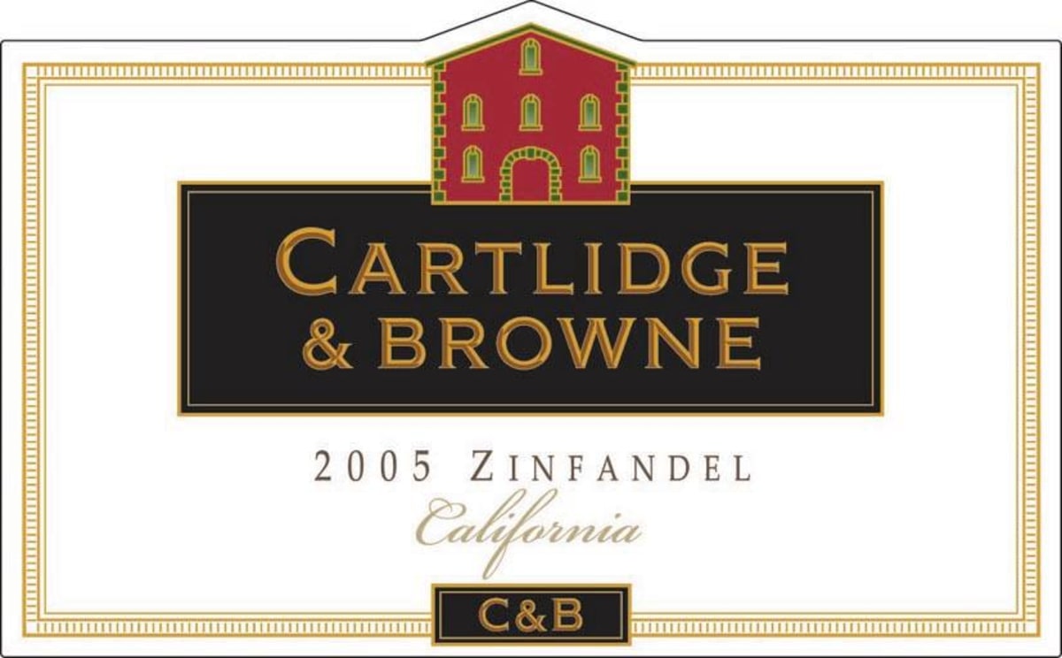 Cartlidge & Browne Zinfandel 2005 Front Label