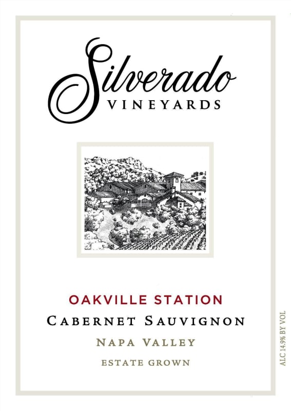 Silverado Oakville Station Cabernet Sauvignon 2014 Front Label
