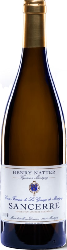 Henry Natter Sancerre Cuvee Francois de la Grange de Montigny 2017 Front Bottle Shot