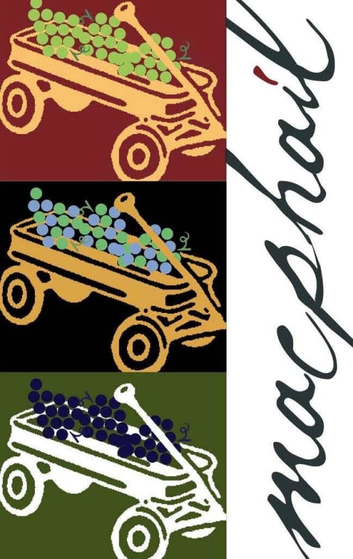 MacPhail Wightman House Vineyard Pinot Noir 2014 Front Label