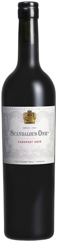 Notorious Wines Scandalous One Cabernet Noir 2021 Front Bottle Shot