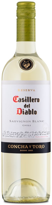 Casillero del Diablo Reserva Sauvignon Blanc 2015 Front Bottle Shot