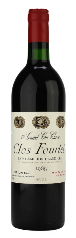 Clos Fourtet 1988 Front Bottle Shot