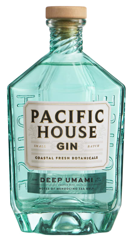 Pacific House Deep Umami Small Batch Gin Front Bottle Shot
