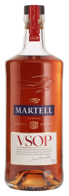 Martell VSOP Cognac Front Bottle Shot