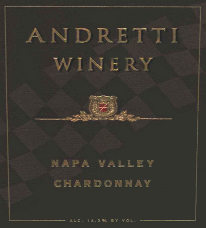 Andretti Chardonnay 2006 Front Label