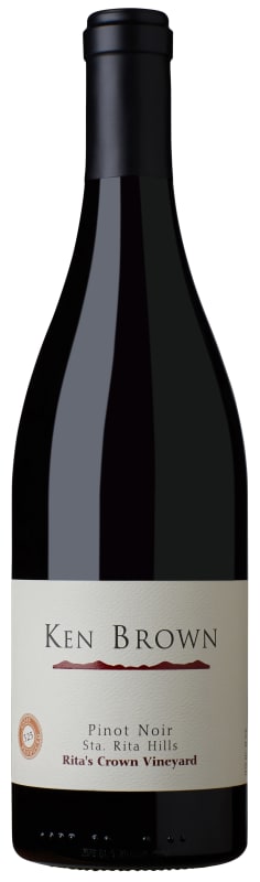 Ken Brown Rita's Crown Vineyard Pinot Noir 2014 Front Bottle Shot