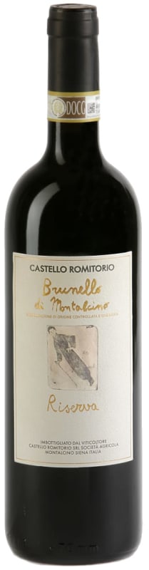 Castello Romitorio Brunello di Montalcino Riserva 2019 Front Bottle Shot