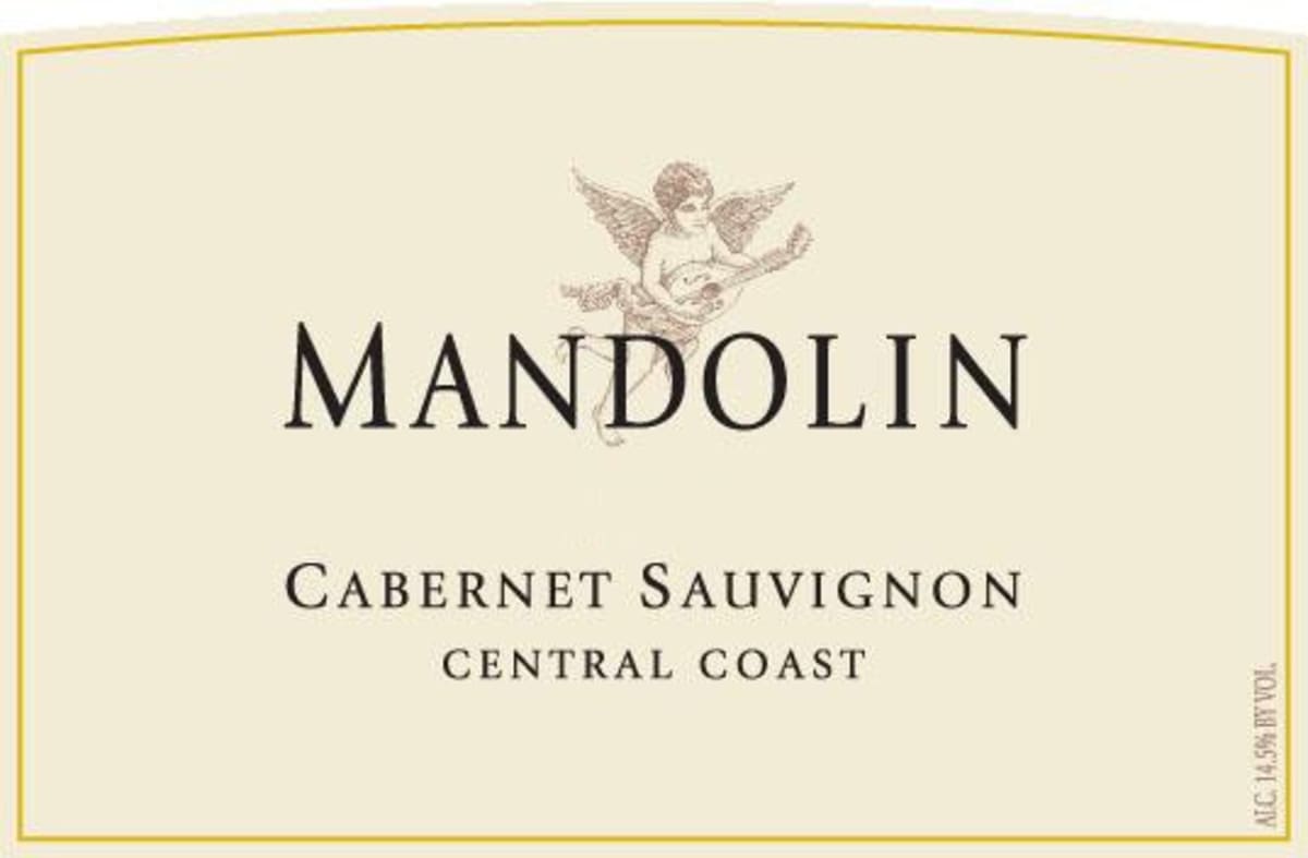 Mandolin Cabernet Sauvignon 2012 Front Label