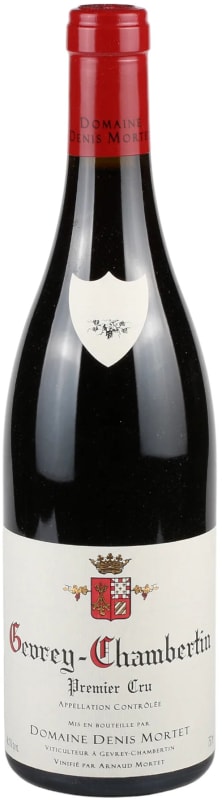 Denis Mortet Gevrey-Chambertin Premier Cru 2020 Front Bottle Shot