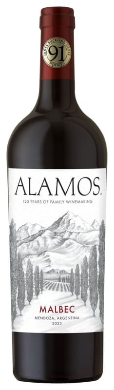 Alamos Malbec 2023 Front Bottle Shot