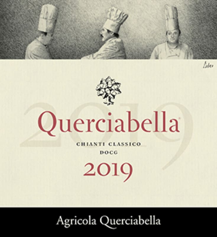 Querciabella Chianti Classico (375ML half-bottle) 2019 Front Label