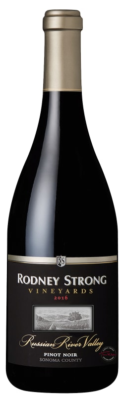 Rodney Strong Russian River Pinot Noir 2016 Front Bottle Shot