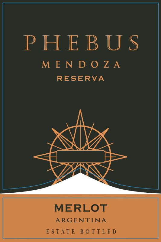 Fabre Montmayou Phebus Reserva Merlot 2015 Front Label
