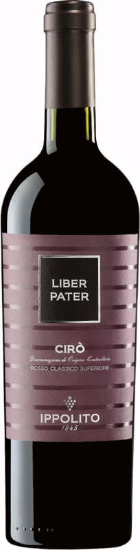 Ippolito 1845 Liber Pater Ciro Rosso Classico Superiore 2023 Front Bottle Shot