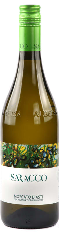 Saracco Moscato d'Asti 2020 Front Bottle Shot