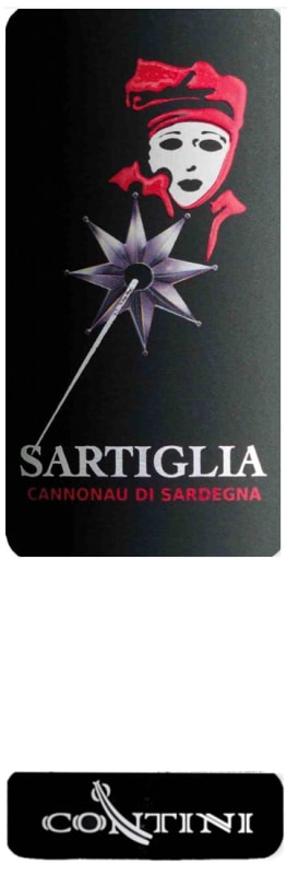 Contini Cannonau di Sardegna Sartiglia 2016 Front Label