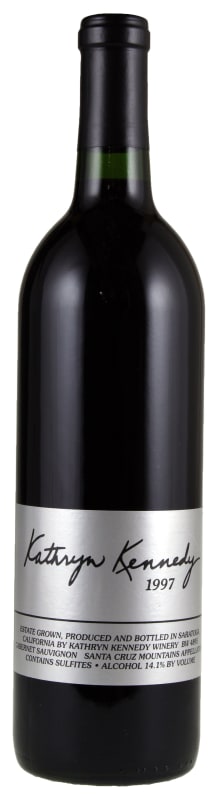Kathryn Kennedy Santa Cruz Mountains Estate Cabernet Sauvignon 1997 Front Bottle Shot